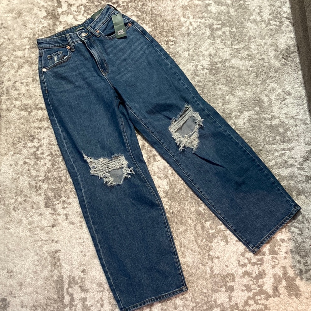 NWT High Rise Baggy Jeans